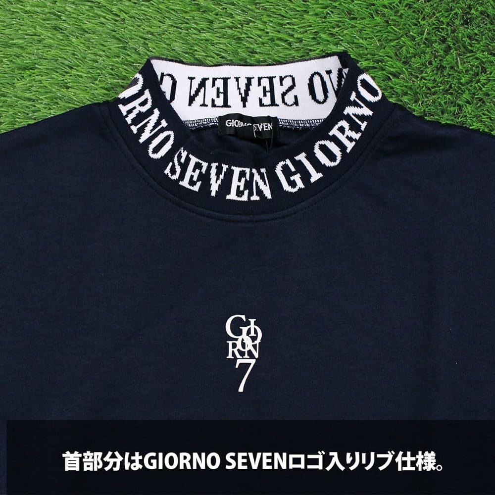 JONES SPORTS モックネックシャツ ホワイト 半袖 オーバーサイズド スムースジャージー モックネック T